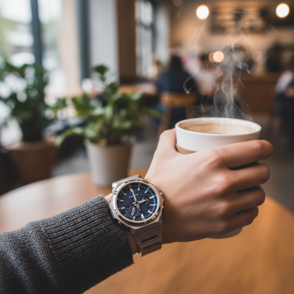 Poignet G-Shock - Café lifestyle